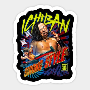 Shinsuke Nakamura Ichiban Strong Style Sticker